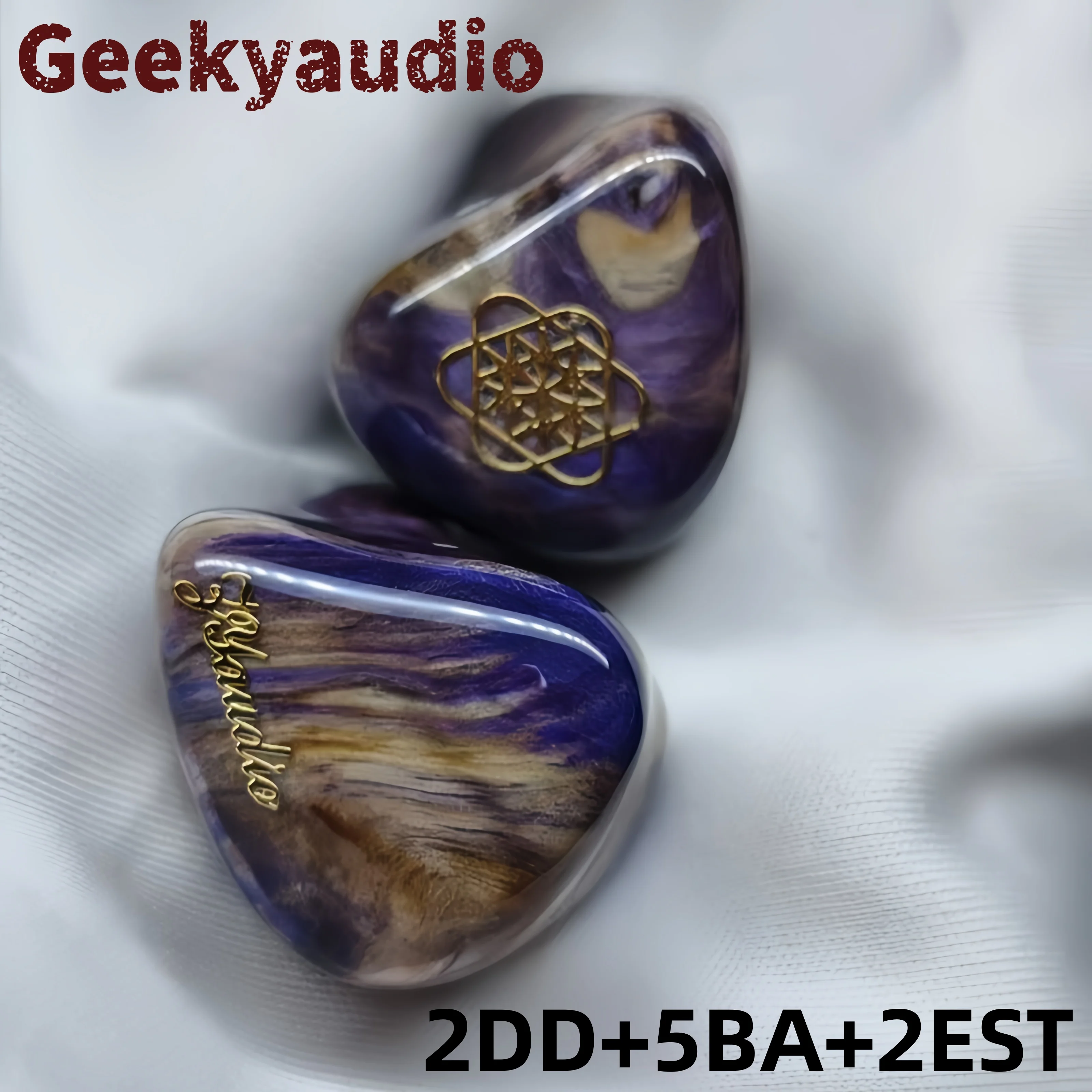 Geekyaudio Electrostatic 2DD+5BA+2EST Hybrid IEMs Hifi Music Monitor Studio Audiophiles Musicians Stereo Bass Earphones 0.78mm
Geekyaudio Electrostatic 2DD+5BA+2EST Hybrid IEMs Hifi Music Monitor Studio Audiophiles Musicians Stereo Bass Earphones 0.78mm