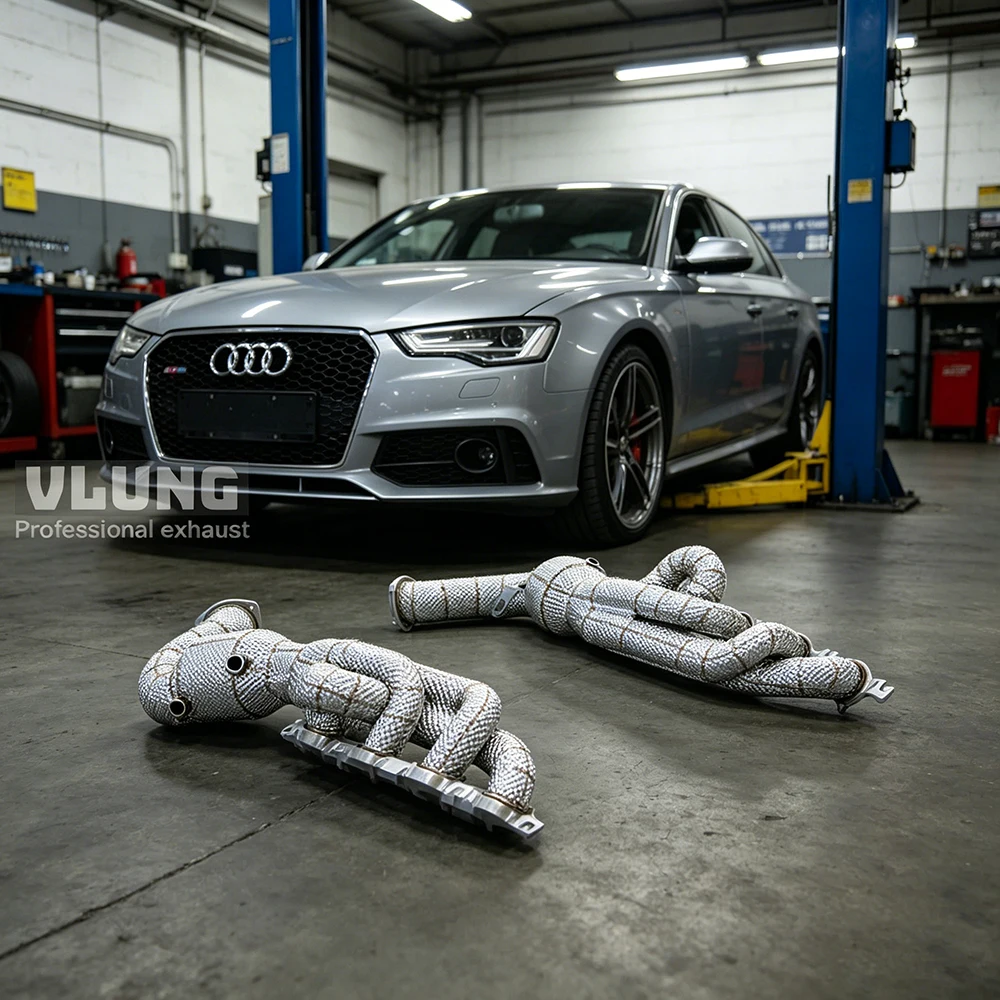 Performance Exhaust Manifold for Audi S5 S4 RS4 RS5 (B8) 4.2L 2009-2015 with Insulation Layer Suitable Enhanced Vehicle Output
Performance Exhaust Manifold for Audi S5 S4 RS4 RS5 (B8) 4.2L 2009-2015 with Insulation Layer Suitable Enhanced Vehicle Output