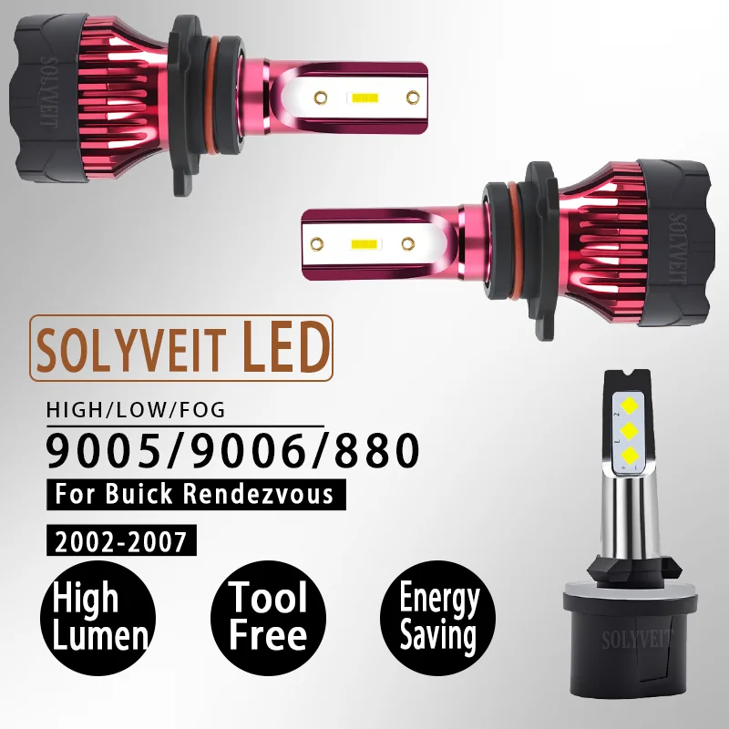Wide Illumination Range Dustproof 9005 9006 880 LED Headlight foglight For Buick Rendezvous 2002 2003 2004 2005 2006 2007
Wide Illumination Range Dustproof 9005 9006 880 LED Headlight foglight For Buick Rendezvous 2002 2003 2004 2005 2006 2007
