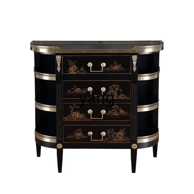 LT French hand-painted neoclassical entrance cabinet, storage cabinet with drawers, entrance door storage cabinet
LT French hand-painted neoclassical entrance cabinet, storage cabinet with drawers, entrance door storage cabinet