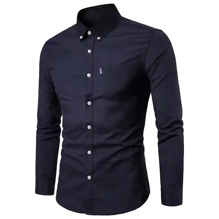 2026 New Oxford Woven Long Sleeve Shirt Men's Shirt Korean Version of Free Ironing Slim Solid Color Young Casual Men's Wear
2026 New Oxford Woven Long Sleeve Shirt Men's Shirt Korean Version of Free Ironing Slim Solid Color Young Casual Men's Wear