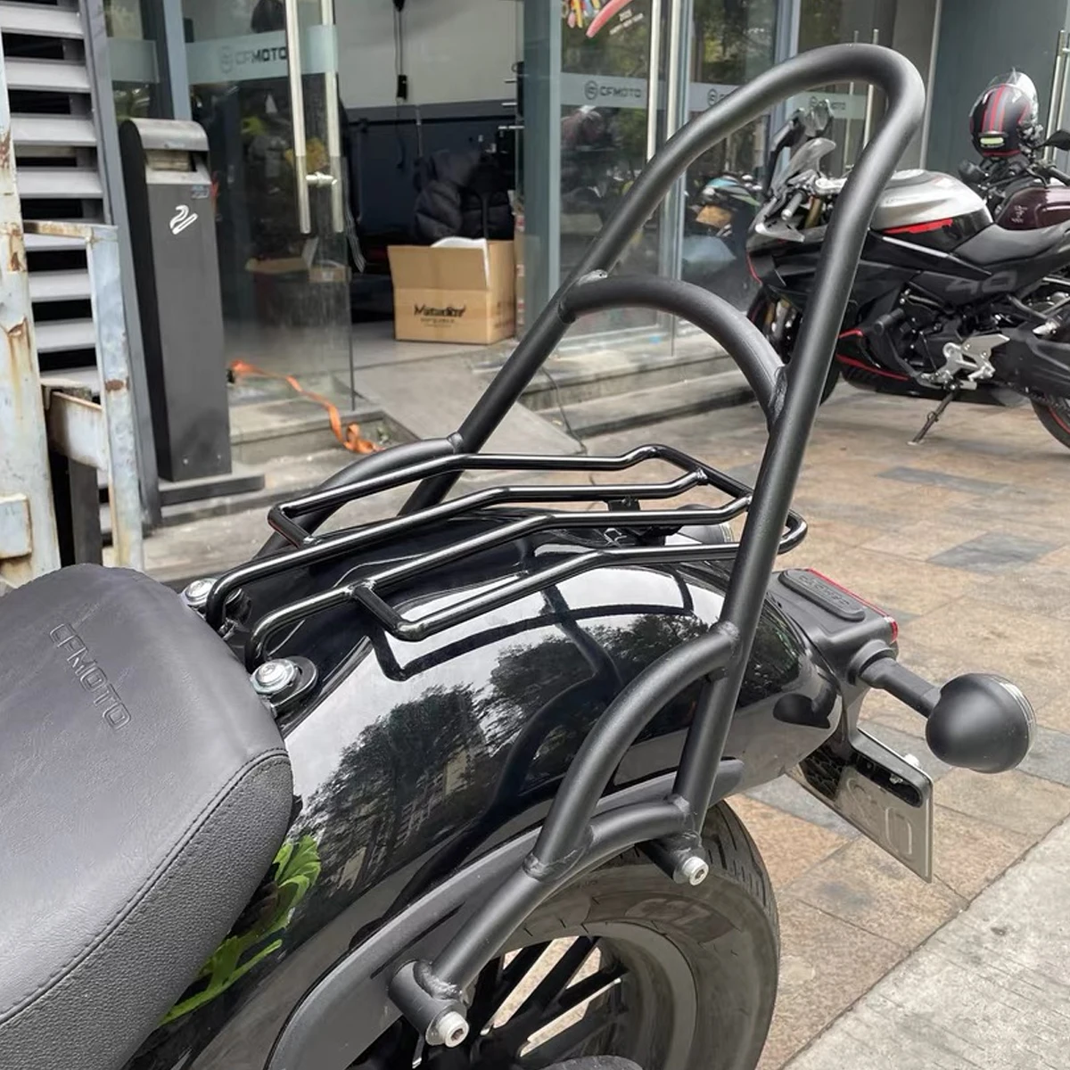 Motorcycle modification retro backrest and bow passenger seat cushion rear armrest Fit For CFMOTO 450CLC 250CLC CL-C250 CL-C450
Motorcycle modification retro backrest and bow passenger seat cushion rear armrest Fit For CFMOTO 450CLC 250CLC CL-C250 CL-C450