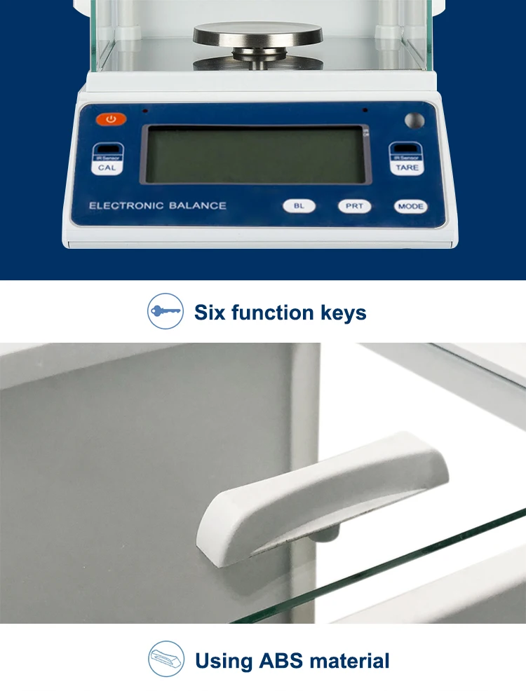 Factory Sales Digital Electronic Balance Analysis Laboratory Balance 320g 0.1mg
Factory Sales Digital Electronic Balance Analysis Laboratory Balance 320g 0.1mg
