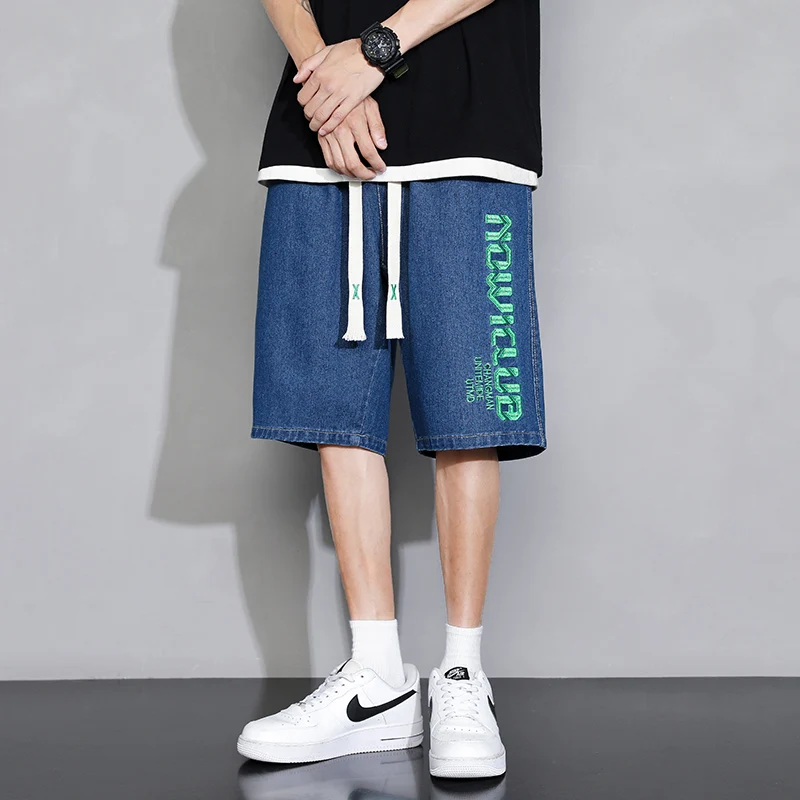 Men's Outdoor Fishing Casual Loose and Comfortable Shorts Summer Fashion Trend Versatile Breathable Five Quarter Denim Shorts
Men's Outdoor Fishing Casual Loose and Comfortable Shorts Summer Fashion Trend Versatile Breathable Five Quarter Denim Shorts