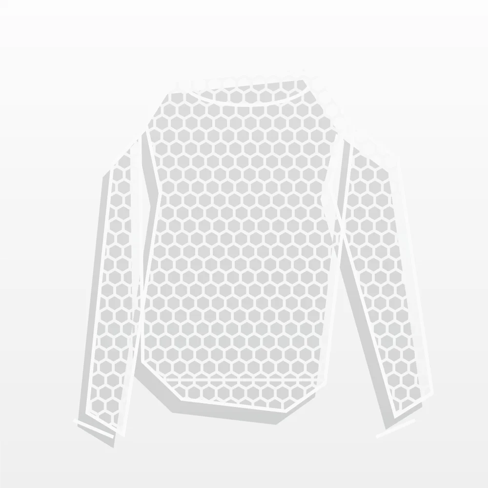 Sexy Skinny Fishnet Mesh Transparent Hollow Out Long Sleeve Shirt for Women Men Breathable Crop Cosplay Zentai Clubwear
Sexy Skinny Fishnet Mesh Transparent Hollow Out Long Sleeve Shirt for Women Men Breathable Crop Cosplay Zentai Clubwear