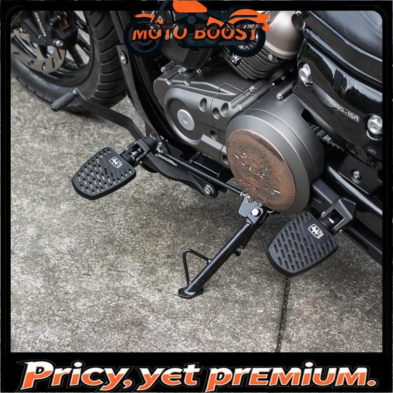 【Premium quality】Aluminum Alloy Motorcycle Front/Rear Pedal Footrest with Rubber Pads for Chinchilla 250 Retrofit/Upgrade
【Premium quality】Aluminum Alloy Motorcycle Front/Rear Pedal Footrest with Rubber Pads for Chinchilla 250 Retrofit/Upgrade