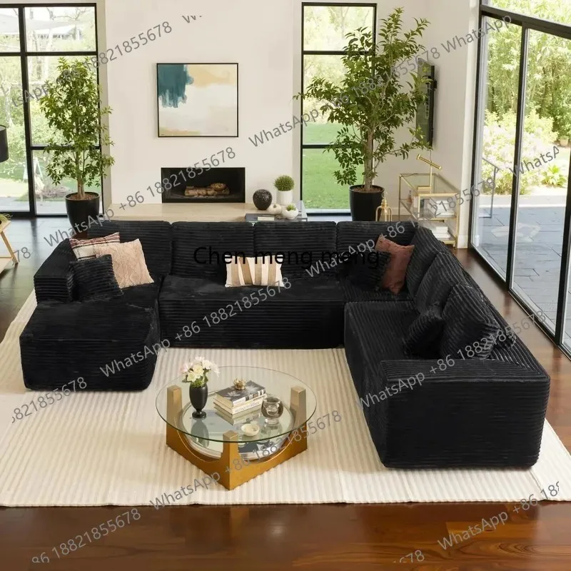 F150 Shaped Sofa Boneless Couch with Chaise 135" Cloud Modular Sectional Couch for Living Room Big Comfy Couches Set furniture
F150 Shaped Sofa Boneless Couch with Chaise 135" Cloud Modular Sectional Couch for Living Room Big Comfy Couches Set furniture