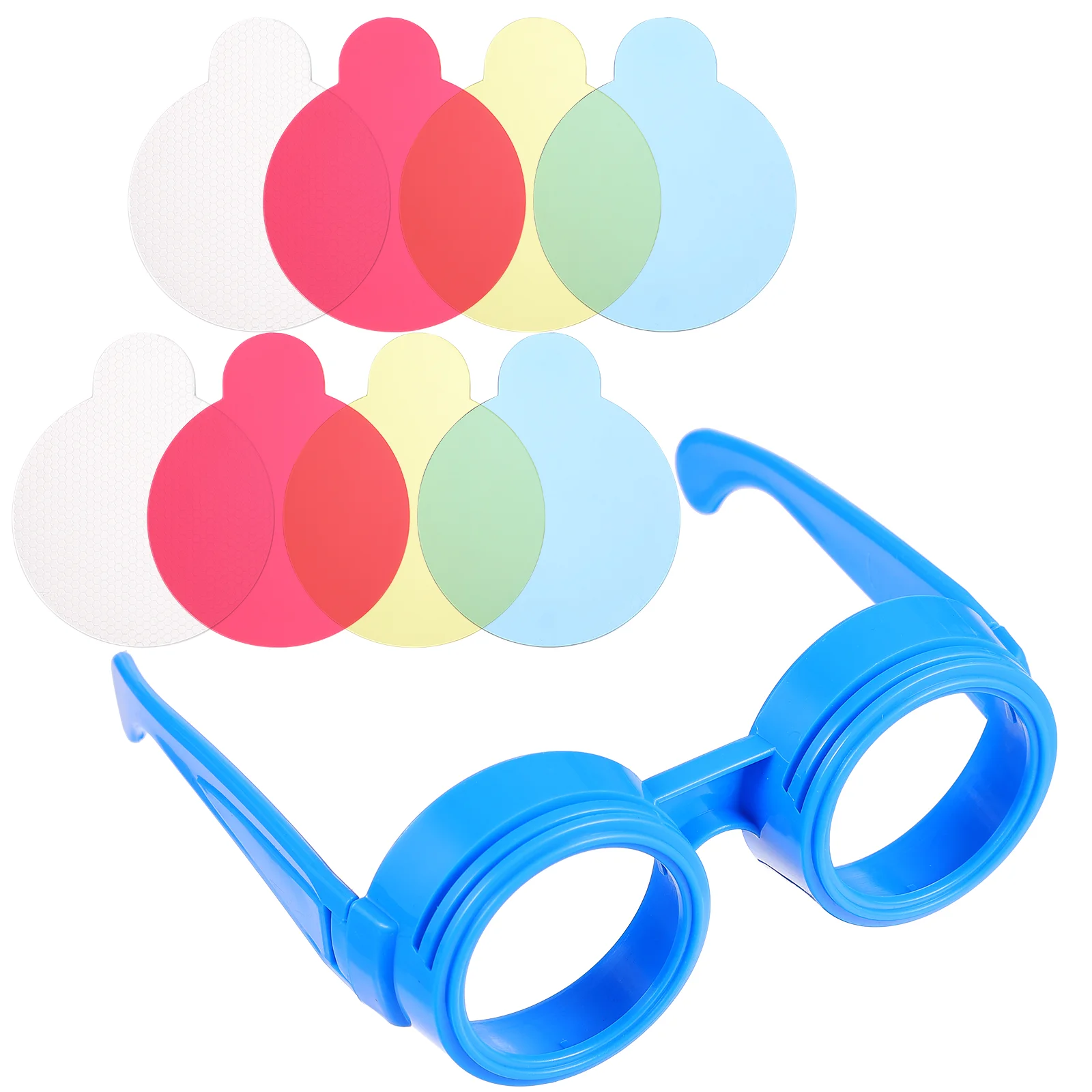 Children's Color Glasses Kids Experiment Toy Three Light for Set Three-primary Plastic Baby
Children's Color Glasses Kids Experiment Toy Three Light for Set Three-primary Plastic Baby