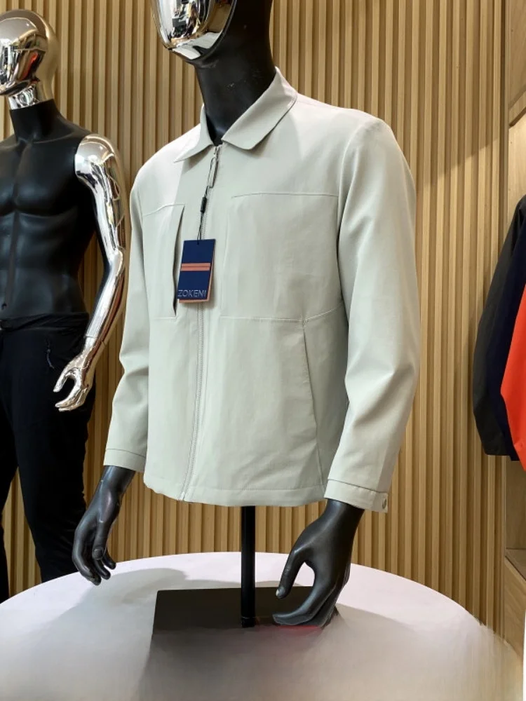 Light Business Series 3D Tailoring Spring Men's Lightweight Commuter Versatile Comfortable Collar Jacket Outerwear
Light Business Series 3D Tailoring Spring Men's Lightweight Commuter Versatile Comfortable Collar Jacket Outerwear