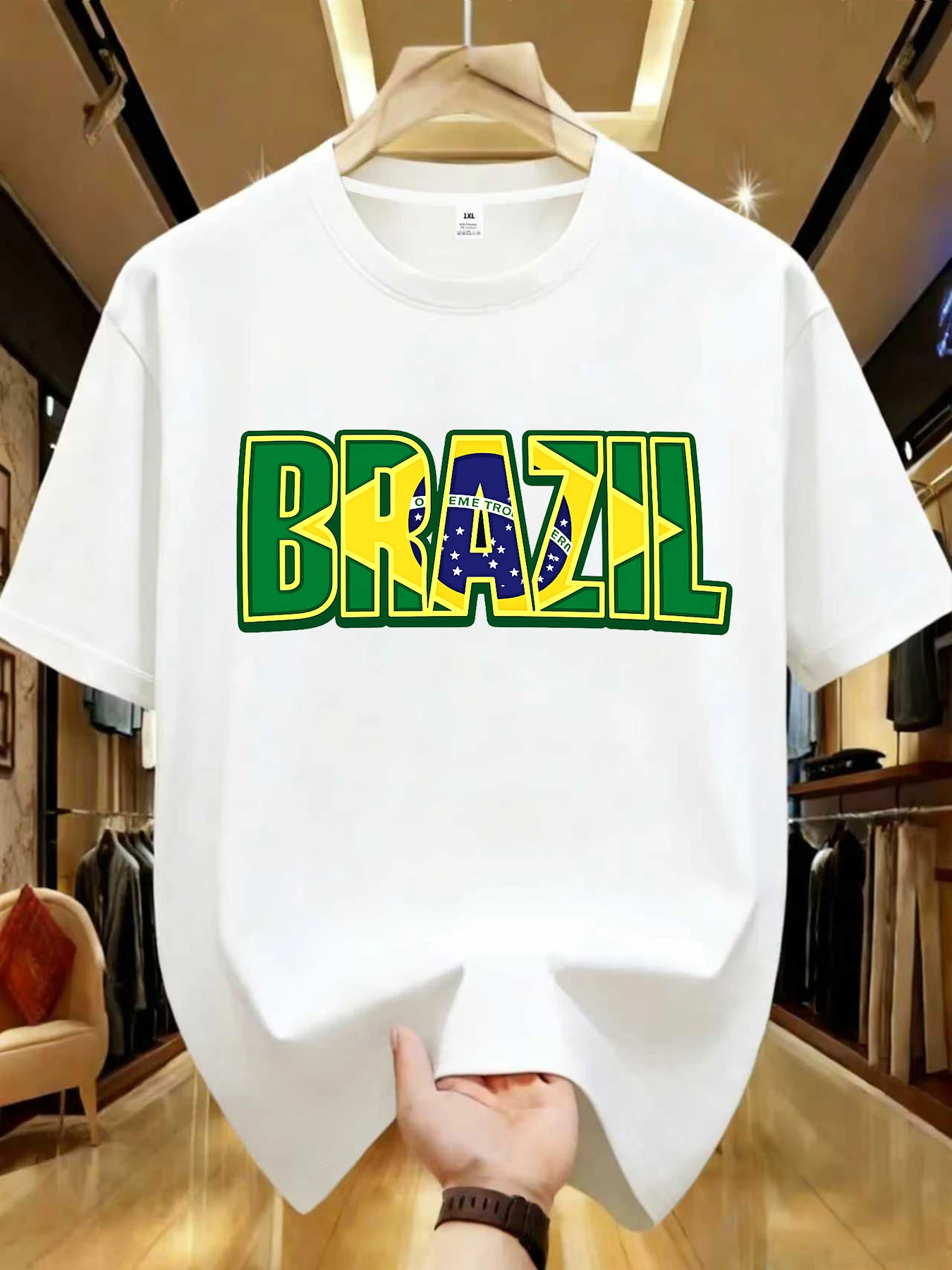 【WDS01338】Creative letter printed plus size women's round neck T-shirt summer casual short sleeved top street fashion versatile
【WDS01338】Creative letter printed plus size women's round neck T-shirt summer casual short sleeved top street fashion versatile
