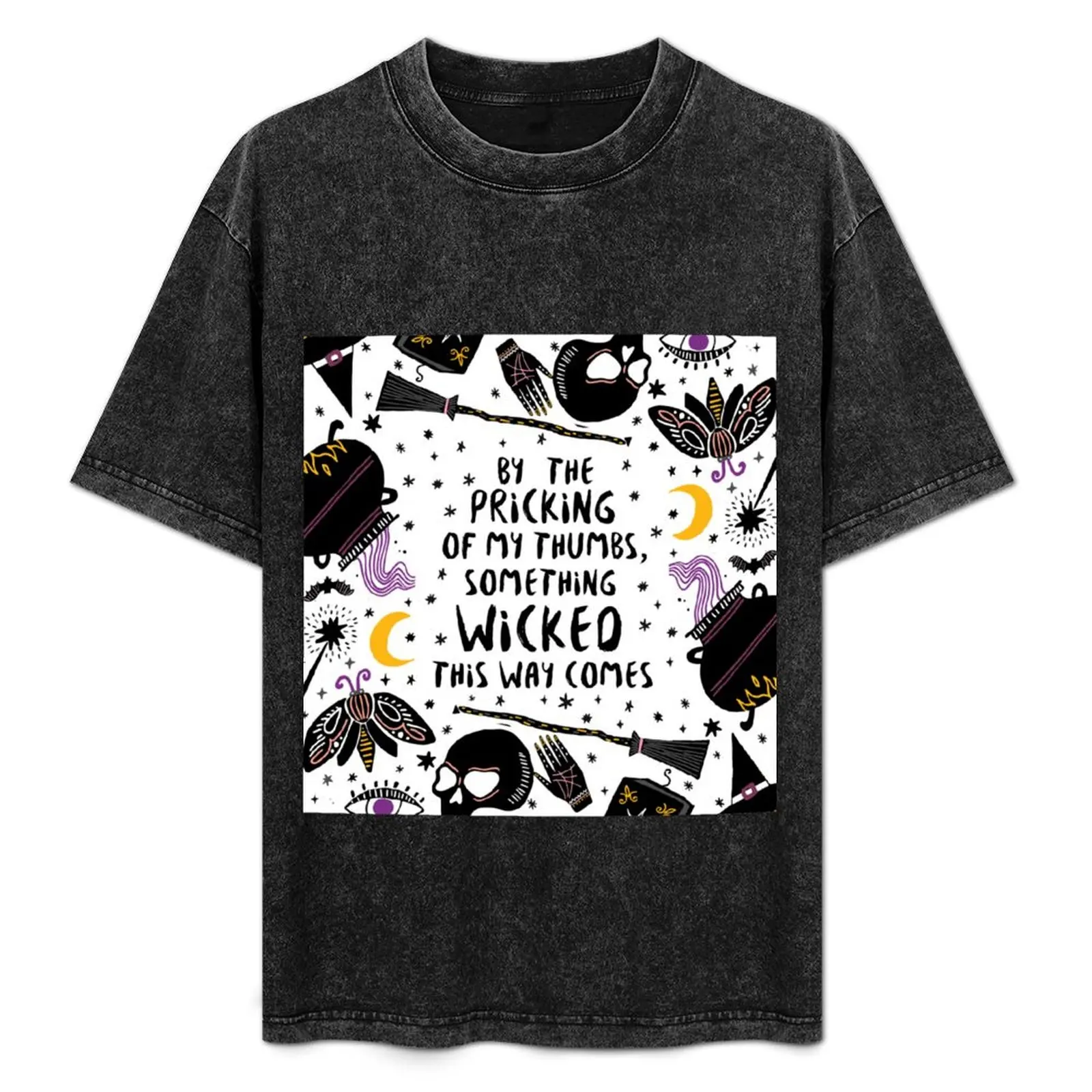 By the pricking of my thumbs, something wicked this way comes T-Shirt Work Utility Short Sleeve Shirt
By the pricking of my thumbs, something wicked this way comes T-Shirt Work Utility Short Sleeve Shirt