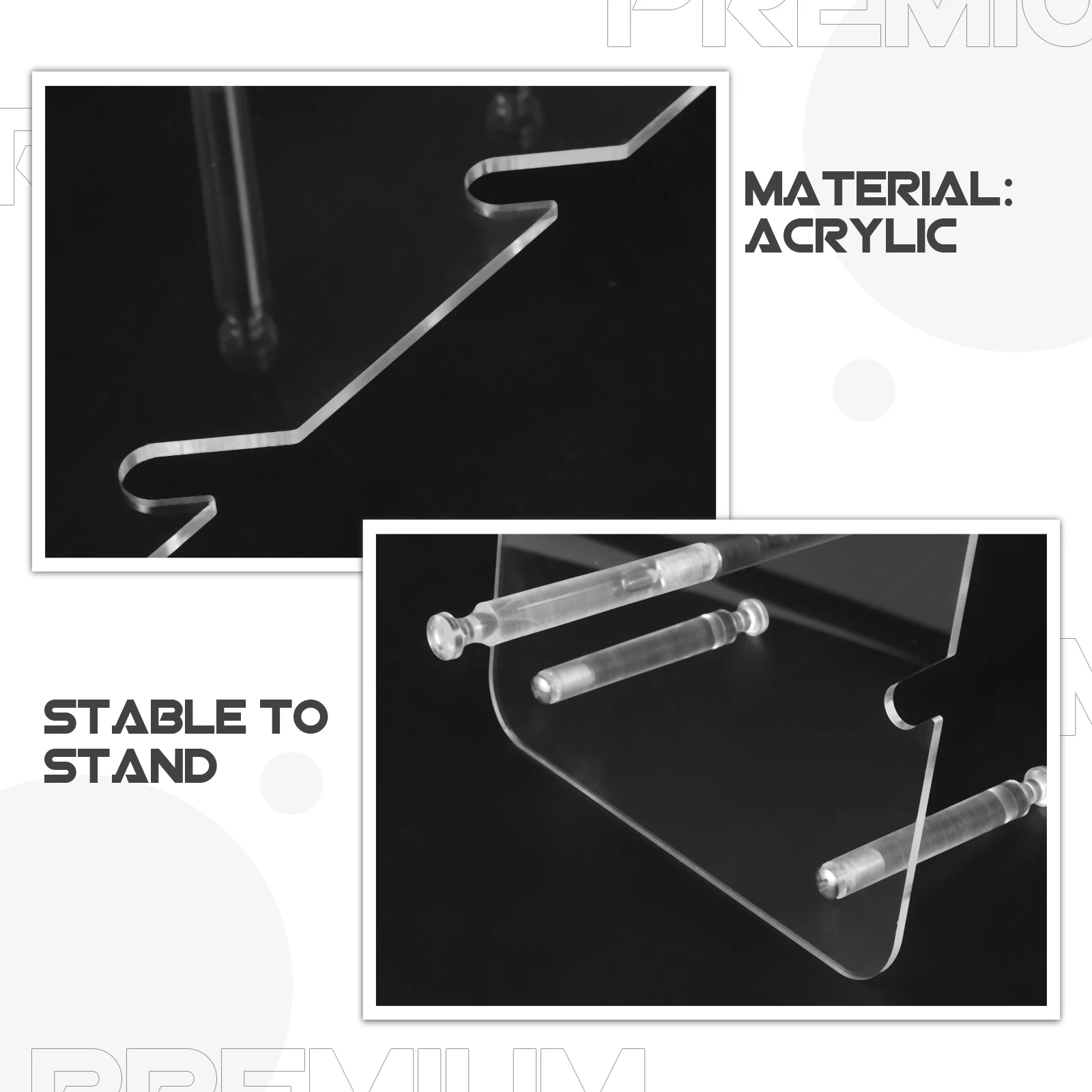 Acrylic Multi-Layer Eyeglasses Display Stand Clear Glasses Rack Holder Organizer for Sunglasses Storage Sunglasses Display Stand
Acrylic Multi-Layer Eyeglasses Display Stand Clear Glasses Rack Holder Organizer for Sunglasses Storage Sunglasses Display Stand