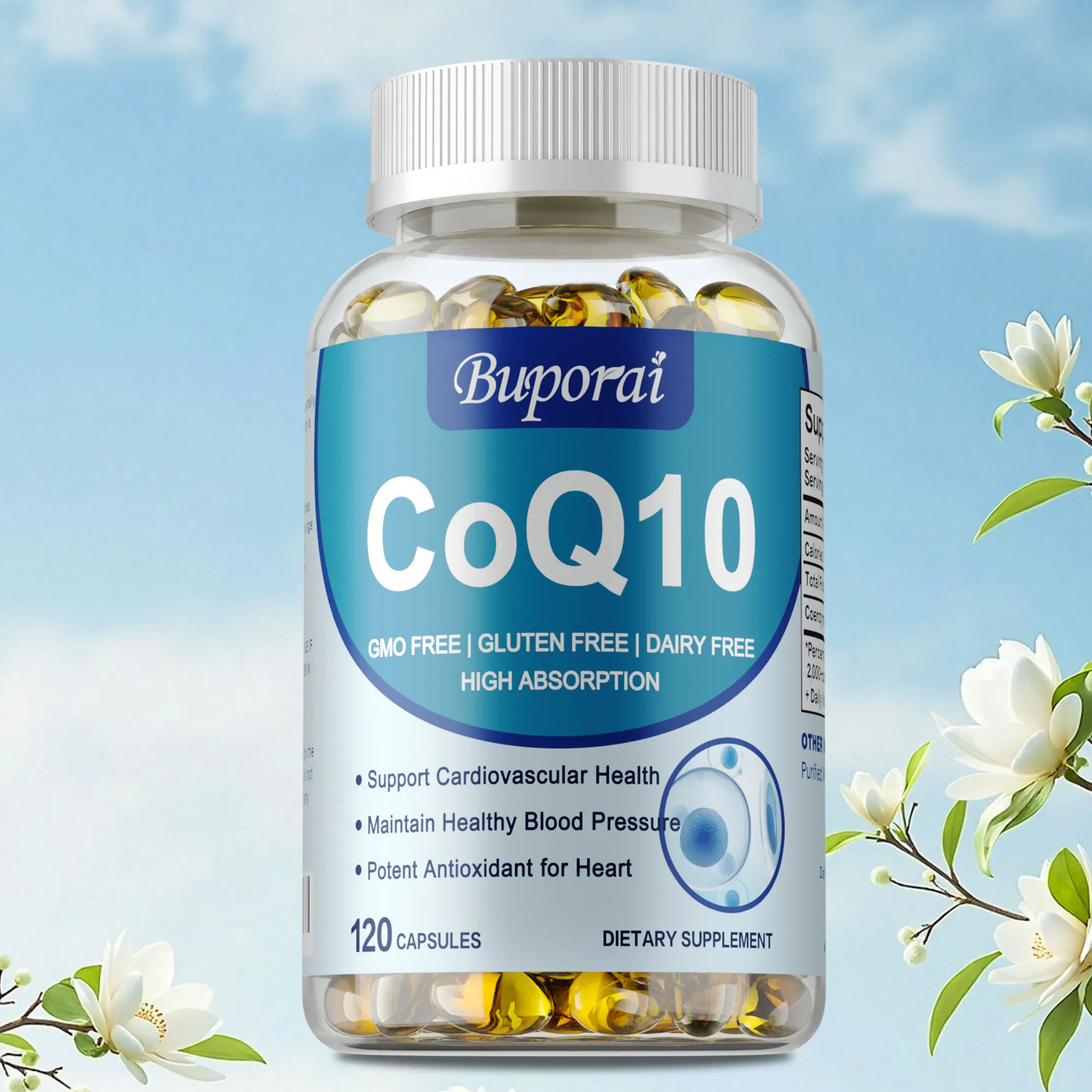 Коэнзим Q-10 - Антиоксидант, способствует здоровью мозга, сердца и сердечно-сосудистой системы, обеспечивает сотовую энергию, иммунитетную систему
Коэнзим Q-10 - Антиоксидант, способствует здоровью мозга, сердца и сердечно-сосудистой системы, обеспечивает сотовую энергию, иммунитетную систему