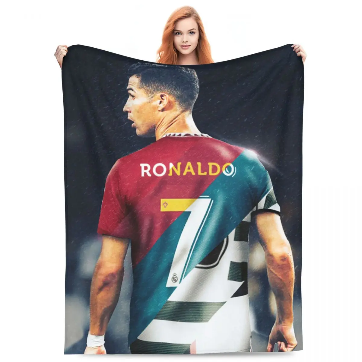 CR7 Cristiano Ronaldo Blanket Velvet Relax Soft Throw Blanket for Bedding Bedding Throws
CR7 Cristiano Ronaldo Blanket Velvet Relax Soft Throw Blanket for Bedding Bedding Throws