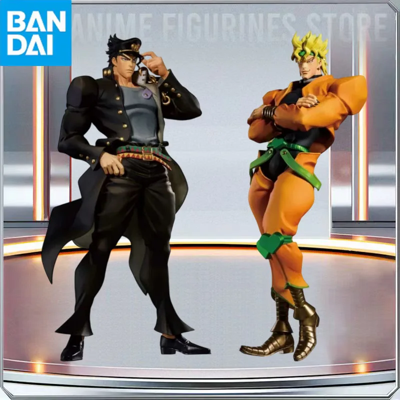 Bandai Genuine JoJo's Bizarre Adventure Jotaro Kujo Dio Brando 22cm Action Anime Figure Collectible Model Toys Holiday Gift
Bandai Genuine JoJo's Bizarre Adventure Jotaro Kujo Dio Brando 22cm Action Anime Figure Collectible Model Toys Holiday Gift