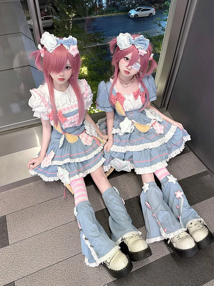 Милое крутое платье Лолиты с бантом для девочек Y2K, весенне-летнее мягкое платье на подтяжках для девочек, азиатская культура, женская мода
Милое крутое платье Лолиты с бантом для девочек Y2K, весенне-летнее мягкое платье на подтяжках для девочек, азиатская культура, женская мода