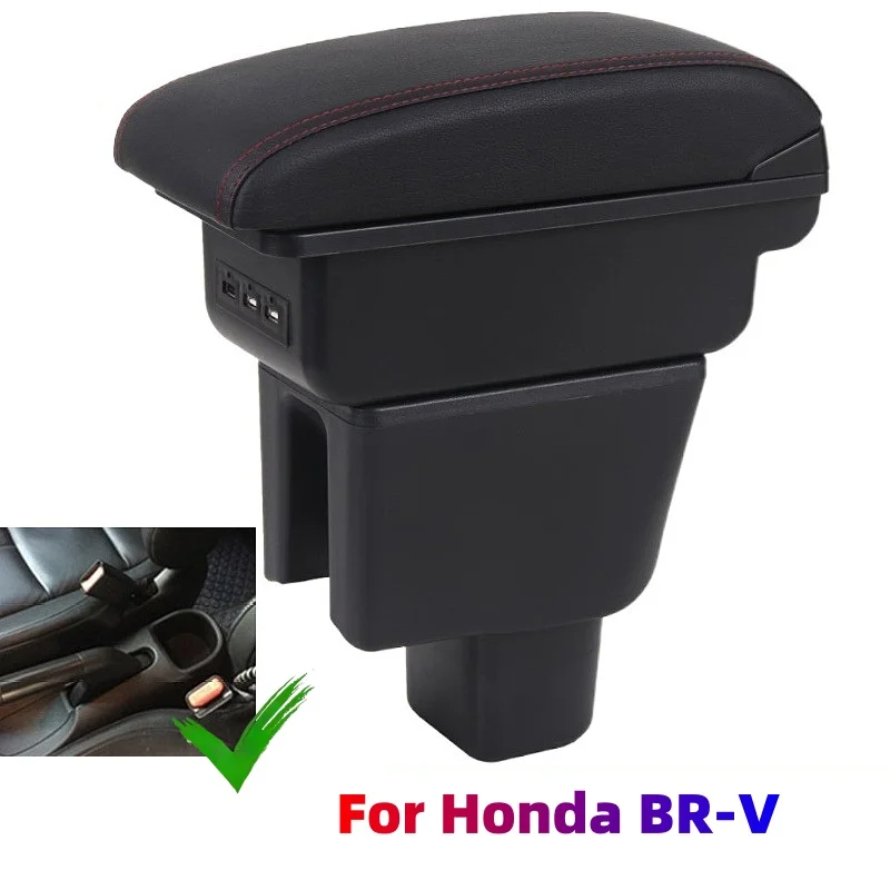 High quality Car Armrest Box For Honda BR-V BRV Arm Rest Decoration Interior Parts box with LED USB car Accessory
High quality Car Armrest Box For Honda BR-V BRV Arm Rest Decoration Interior Parts box with LED USB car Accessory