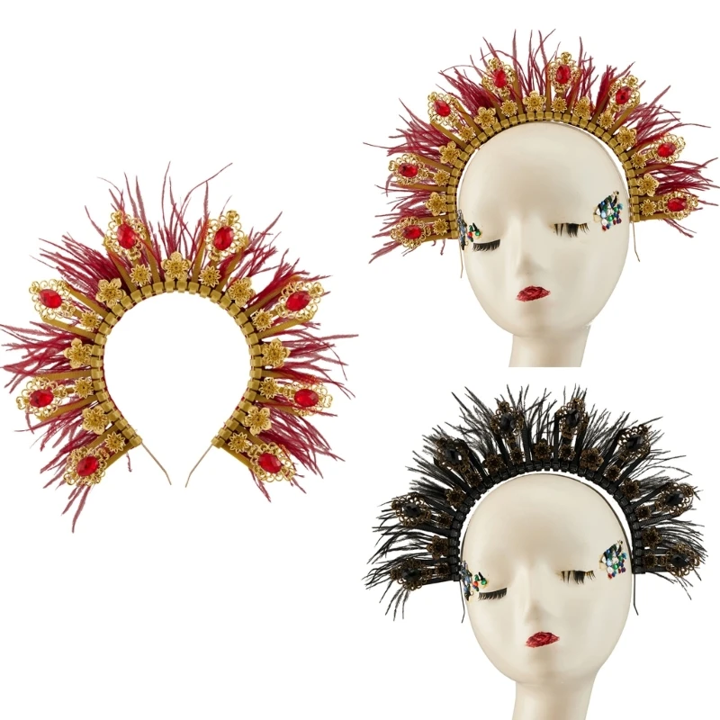 Spooky Holy Hairband Girl Women Makeup Photography Headband for Halloween Stage Performances Hairband
Spooky Holy Hairband Girl Women Makeup Photography Headband for Halloween Stage Performances Hairband