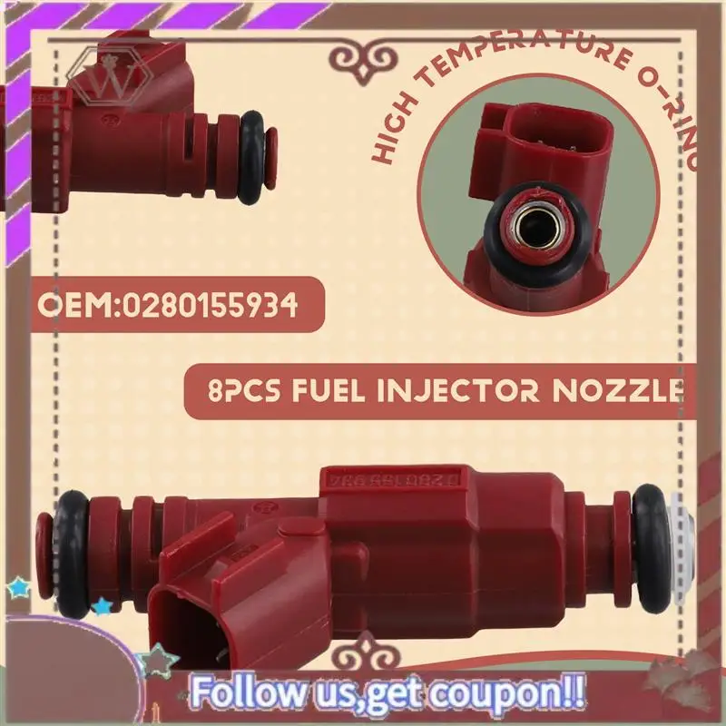 A57E-8PCS 0280155934 New Fuel Injector Nozzle For Dodge Dakota 3.9L V6 2000-2003
A57E-8PCS 0280155934 New Fuel Injector Nozzle For Dodge Dakota 3.9L V6 2000-2003