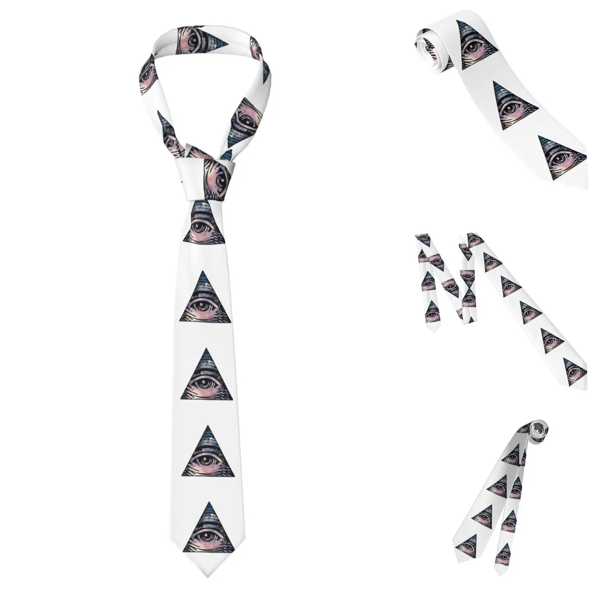 Eye Illuminati Necktie for Men Silk Polyester 8 cm Neck Ties Party Suits Tie Casual Gravatas
Eye Illuminati Necktie for Men Silk Polyester 8 cm Neck Ties Party Suits Tie Casual Gravatas