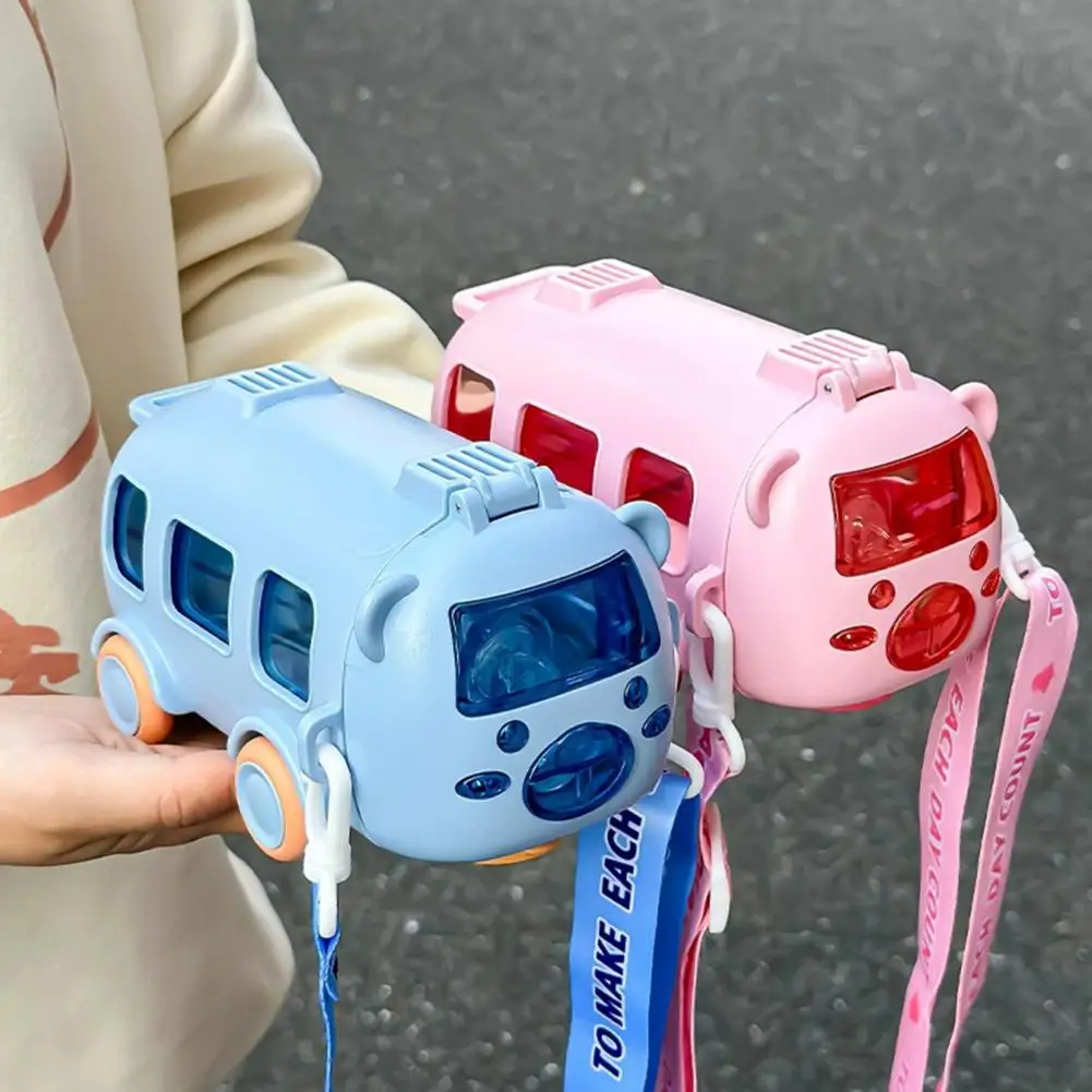 Kids Cartoon Bus Water Bottle 500ml - Leakproof Straw Cup with Adjustable Strap, Cute School Travel Bottle for Boys & Girls
Kids Cartoon Bus Water Bottle 500ml - Leakproof Straw Cup with Adjustable Strap, Cute School Travel Bottle for Boys & Girls