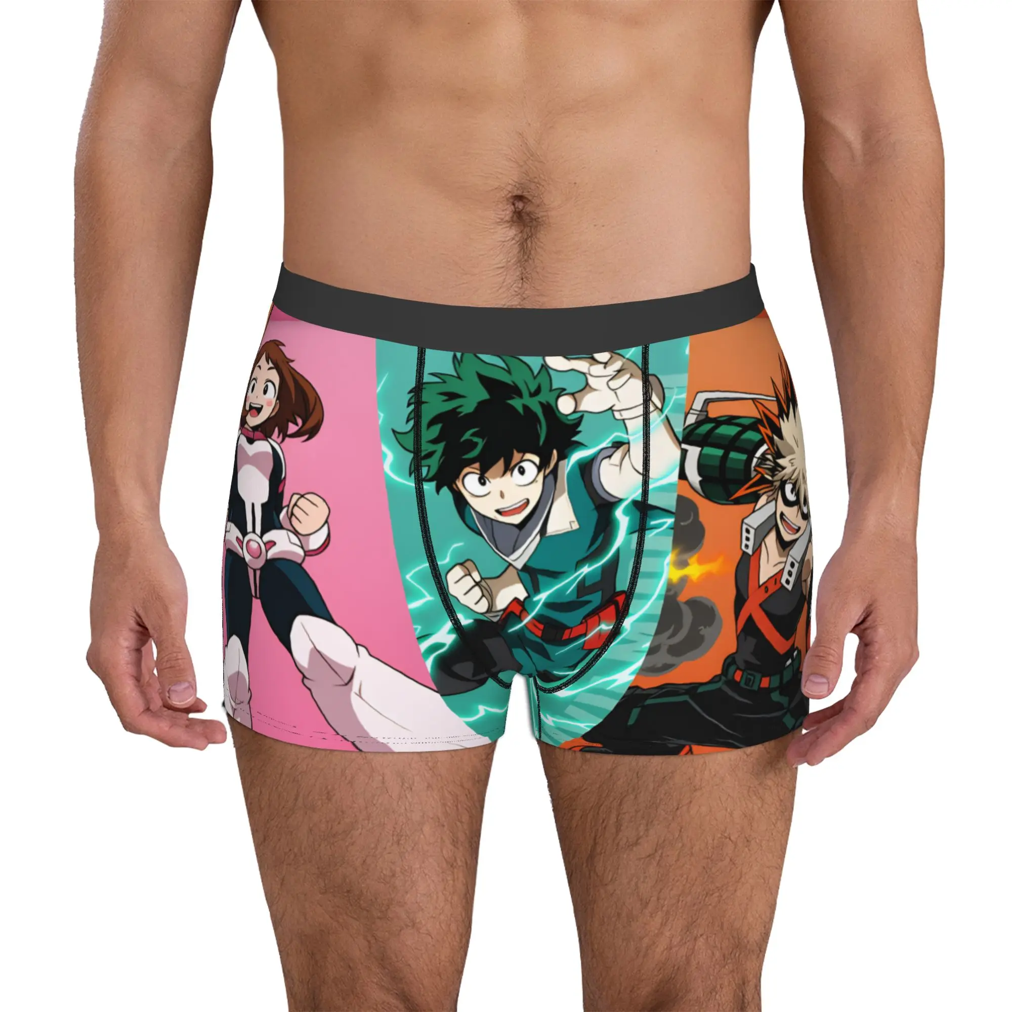 Katsuki Bakugo My Hero Academia Deku Boxer Shorts For Homme Shoto Todoroki Underwear Panties Briefs Stretch Underpants
Katsuki Bakugo My Hero Academia Deku Boxer Shorts For Homme Shoto Todoroki Underwear Panties Briefs Stretch Underpants