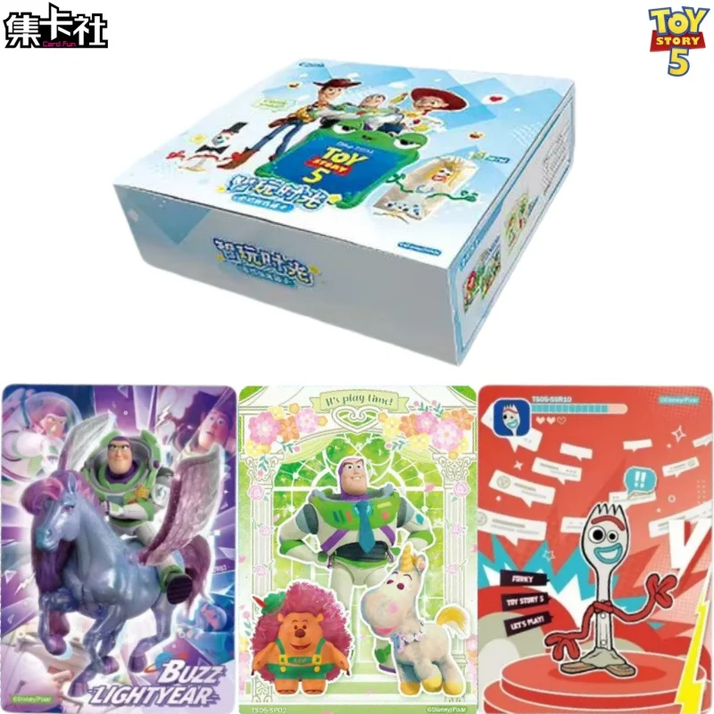 Card.Fun Genuine Toy Story Card Toy Story 5 Animation Comic Cartoon Movie Periphery Collect Card Toy for Children Holiday Gift
Card.Fun Genuine Toy Story Card Toy Story 5 Animation Comic Cartoon Movie Periphery Collect Card Toy for Children Holiday Gift