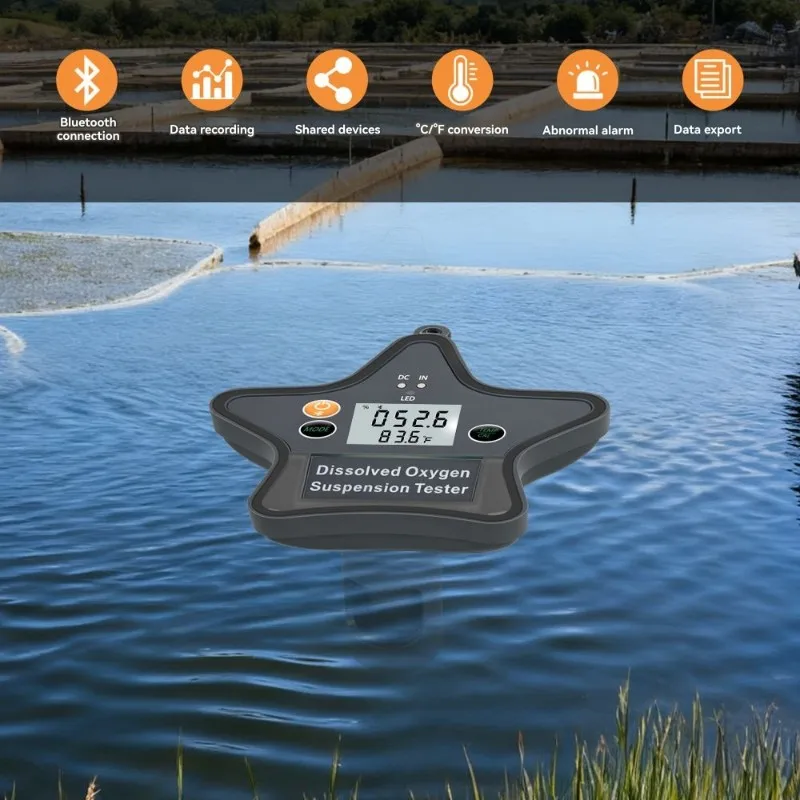 ABJI-Aquaculture Dissolved Oxygen Meter Oxygen Concentration Testing Dissolved Oxygen Suspension Tester
ABJI-Aquaculture Dissolved Oxygen Meter Oxygen Concentration Testing Dissolved Oxygen Suspension Tester