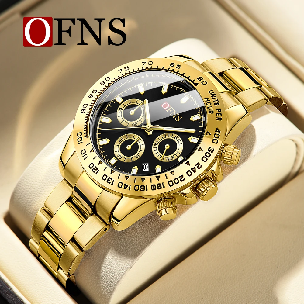 Бренд OFNS 1525, модные повседневные мужские кварцевые часы с календарем, стальная полоса, шестиигольные мужские часы с большим циферблатом 2025
Бренд OFNS 1525, модные повседневные мужские кварцевые часы с календарем, стальная полоса, шестиигольные мужские часы с большим циферблатом 2025