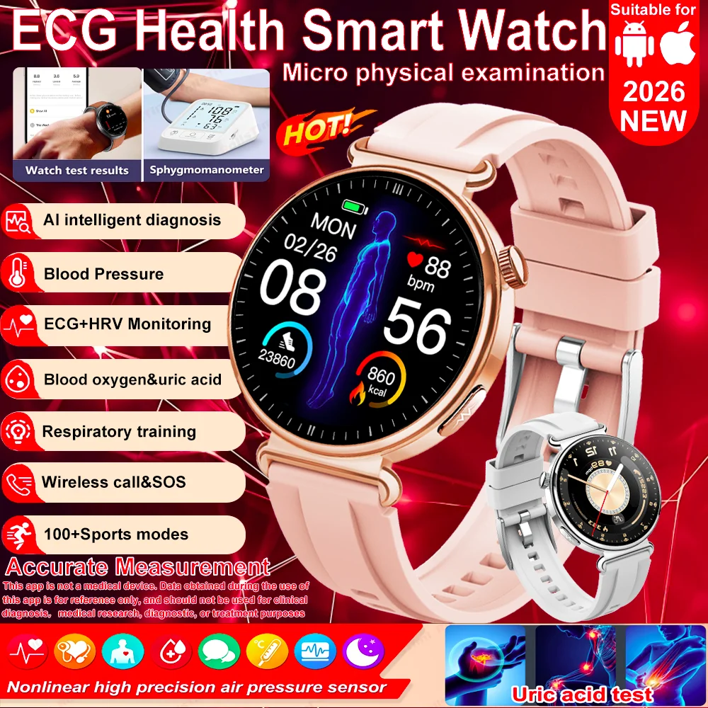 The new ladies' sports smart watch supports micro-physical examination, SOS call, body analysis and built-in flashlight.
The new ladies' sports smart watch supports micro-physical examination, SOS call, body analysis and built-in flashlight.