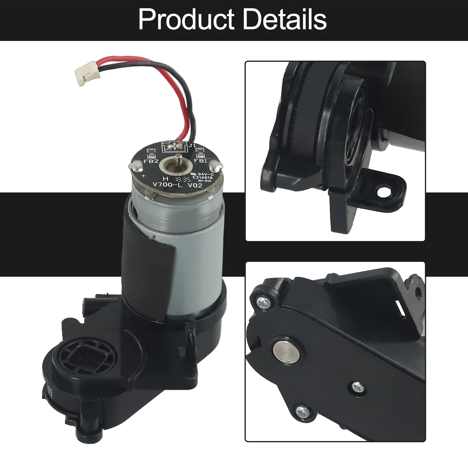 Мотор с роликовой щеткой для робота-пылесоса Ecovacs FORDEEBOT N79S N79
Мотор с роликовой щеткой для робота-пылесоса Ecovacs FORDEEBOT N79S N79