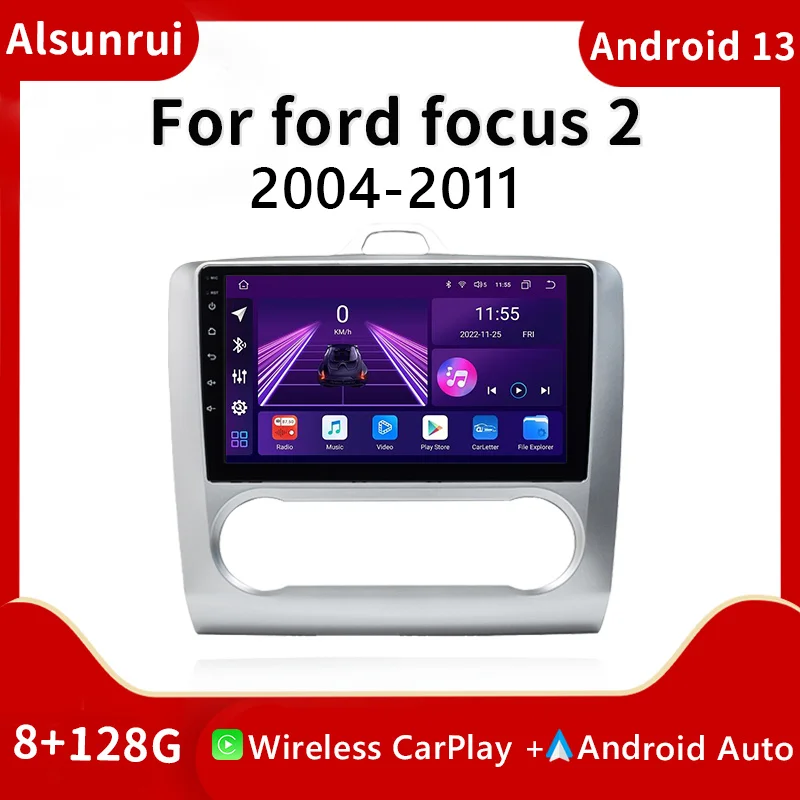 9'' 8 Core 2 din Android 13 Car Stereo For ford focus 2 3 MK1/Mk2/Mk3 Radio Multimedia Head unit Audio GPS Navigation Wifi
9'' 8 Core 2 din Android 13 Car Stereo For ford focus 2 3 MK1/Mk2/Mk3 Radio Multimedia Head unit Audio GPS Navigation Wifi