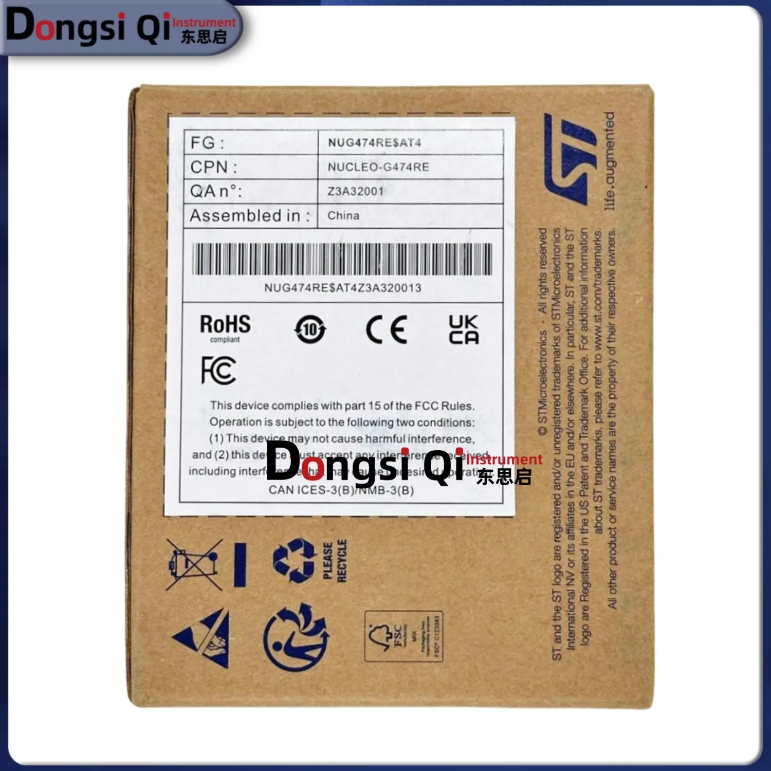 Плата разработки NUCLEO-G474RE STM32 Nucleo-64 с микроконтроллером STM32G474RET6 поддерживает подключение Arduino и ST morpho.
Плата разработки NUCLEO-G474RE STM32 Nucleo-64 с микроконтроллером STM32G474RET6 поддерживает подключение Arduino и ST morpho.