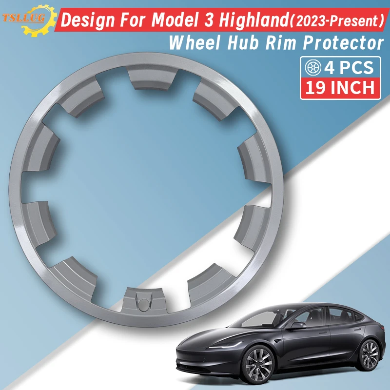 4 шт. защитных колпаков для дисков 19 дюймов для Tesla Model 3 Highland 2023-2026, высококачественные защитные накладки на колесные диски, аксессуары
4 шт. защитных колпаков для дисков 19 дюймов для Tesla Model 3 Highland 2023-2026, высококачественные защитные накладки на колесные диски, аксессуары