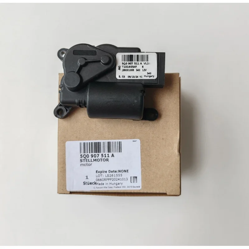 Мотор привода заслонки отопителя HVAC, 5 контактов, для VW Variant 3G Golf (5G), AUDI A3 S3 TT, SKODA, OEM 5Q0 907 511 A / 5Q0907511A
Мотор привода заслонки отопителя HVAC, 5 контактов, для VW Variant 3G Golf (5G), AUDI A3 S3 TT, SKODA, OEM 5Q0 907 511 A / 5Q0907511A