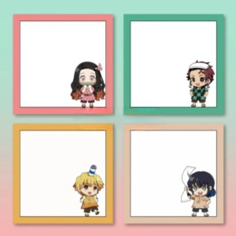50 шт. Tanjirou Nezuko Zenitsu Inosuke Giyuu Shinobu популярный аниме периферийный блокнот с героями мультфильмов для девочек, непасаемый блокнот
50 шт. Tanjirou Nezuko Zenitsu Inosuke Giyuu Shinobu популярный аниме периферийный блокнот с героями мультфильмов для девочек, непасаемый блокнот