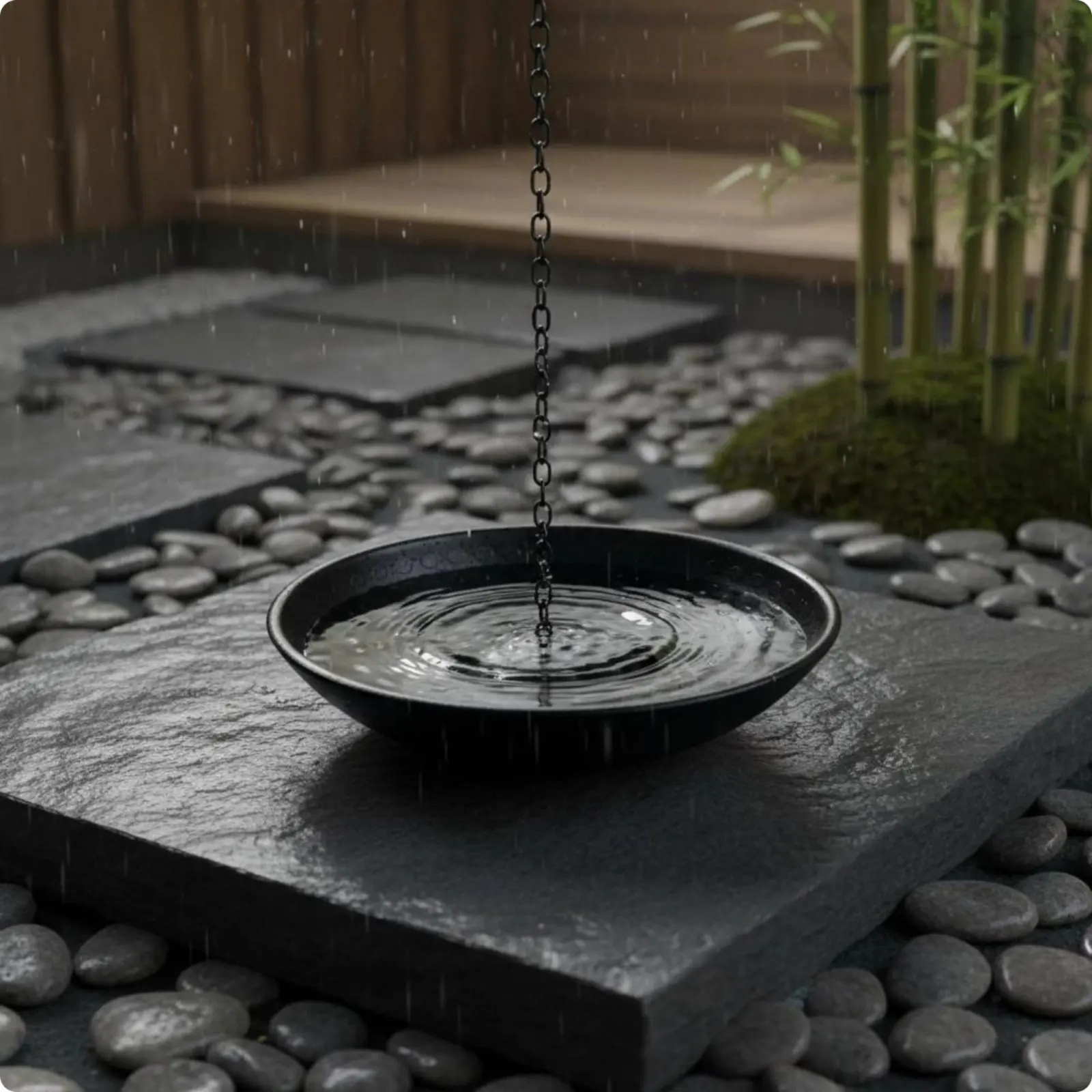 Rain Chain Water Guiding Gutter Rain Chain Yard Decor Outdoor Decoration Easy to Install
Rain Chain Water Guiding Gutter Rain Chain Yard Decor Outdoor Decoration Easy to Install