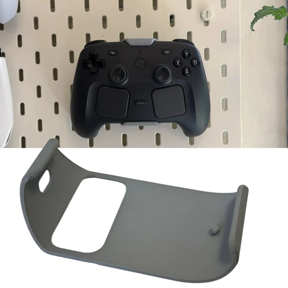 Base grip Back Mount for Steam Controller 2 3D Printed Works for Mechanism Adapters for Skadis Mount and More
Base grip Back Mount for Steam Controller 2 3D Printed Works for Mechanism Adapters for Skadis Mount and More