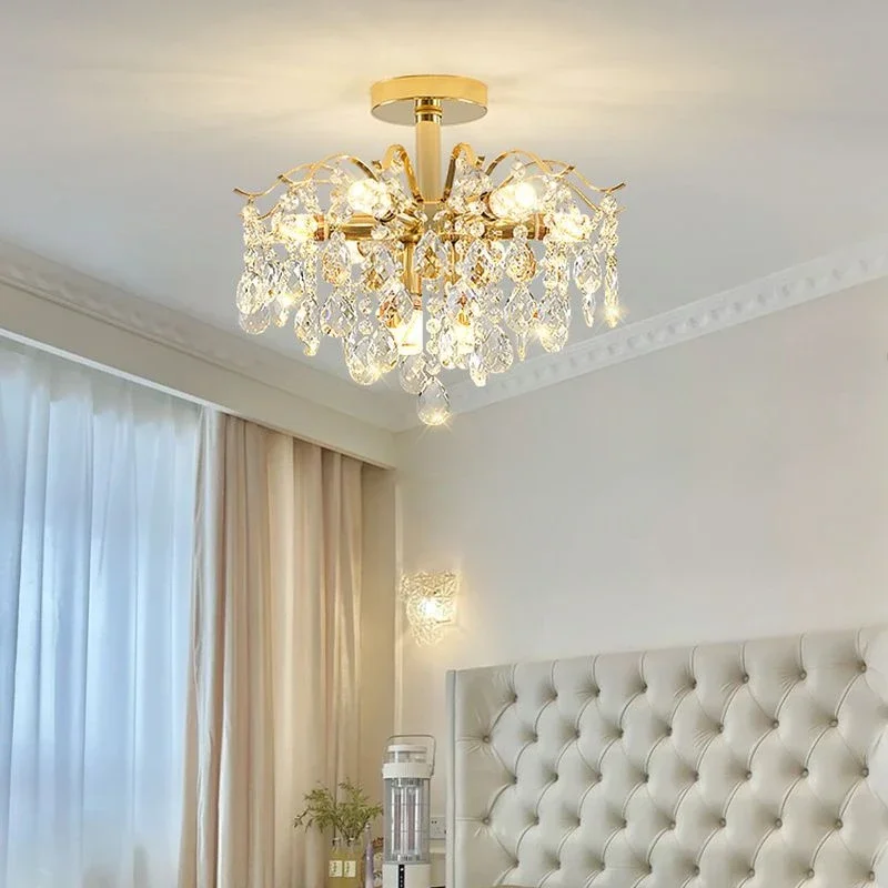 Light Luxury Crystal Ceiling Lamp Post-modern Living Room Main Lamp Simple Atmosphere Dining Room Crystal Lamp Scandinavian Net
Light Luxury Crystal Ceiling Lamp Post-modern Living Room Main Lamp Simple Atmosphere Dining Room Crystal Lamp Scandinavian Net