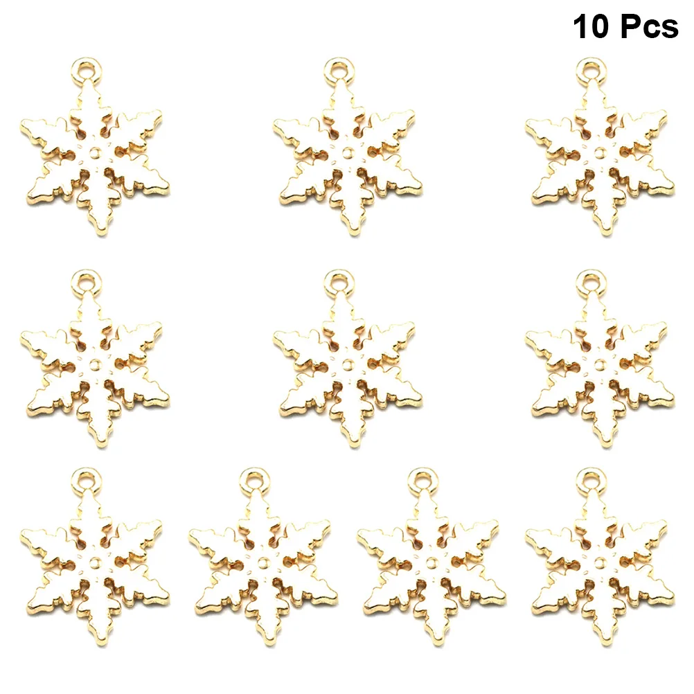 10pcs Snowflake Pendant Alloy Charm Necklace Cartoon Charms Jewelry Making Pendants DIY Craft Supplies Accessories
10pcs Snowflake Pendant Alloy Charm Necklace Cartoon Charms Jewelry Making Pendants DIY Craft Supplies Accessories