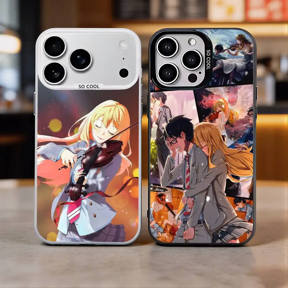 Y-Your lie IN A-APRIL Phone Case For iPhone 17,16,15,14,13,12,11 Plus,Pro Max,Colored Silver Phone Case
Y-Your lie IN A-APRIL Phone Case For iPhone 17,16,15,14,13,12,11 Plus,Pro Max,Colored Silver Phone Case