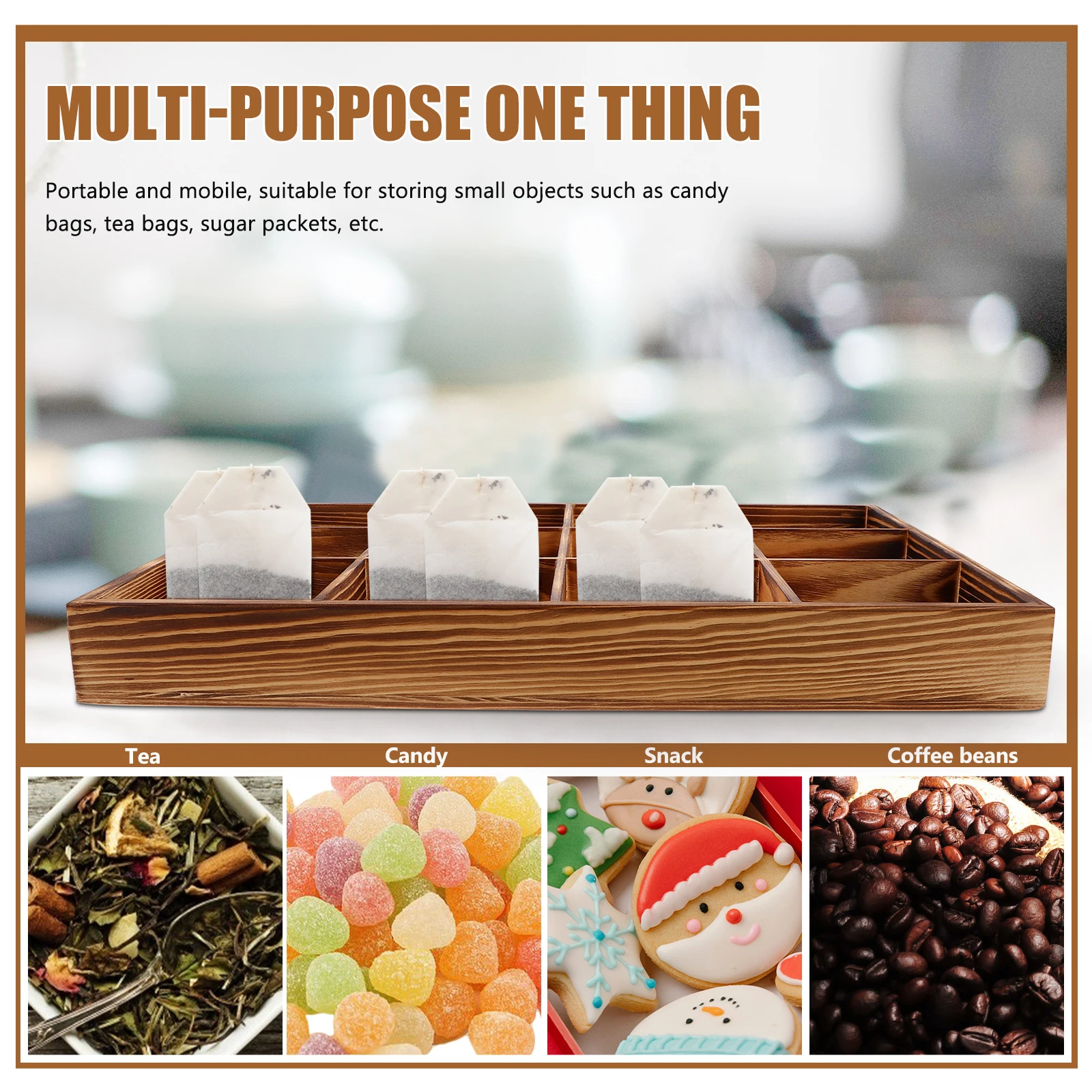 Wooden Bag Holder Organizer Storage For Sugar Packets Coffee Capsules Spice Pouches Kitchen Countertop Condiment Packet
Wooden Bag Holder Organizer Storage For Sugar Packets Coffee Capsules Spice Pouches Kitchen Countertop Condiment Packet