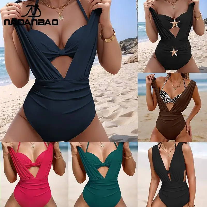 Nadanbao Sexy Black Split Bikini High Waist Women's Swimsuit Set Summer Top with Wide Shoulder Strap Swimwear Casual Swim Suit
Nadanbao Sexy Black Split Bikini High Waist Women's Swimsuit Set Summer Top with Wide Shoulder Strap Swimwear Casual Swim Suit