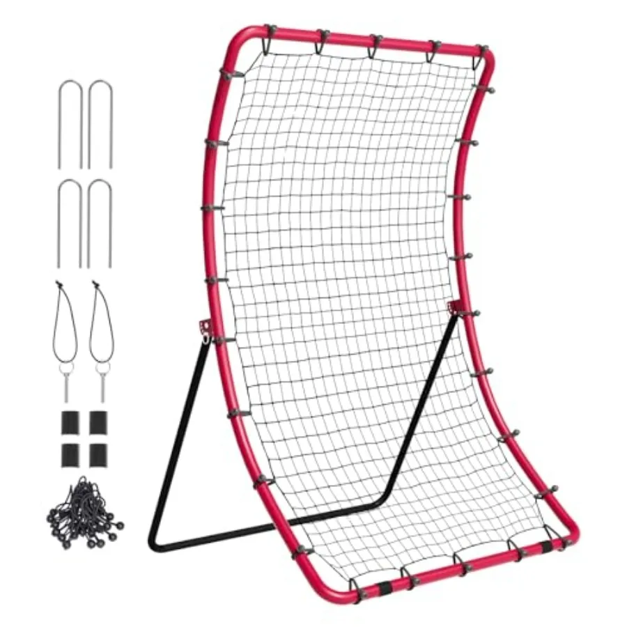 Baseball and Softball Rebounder Net, PitchBack Baseball Pitching Net, Volleyball Pitch Return Trainer Rebound Net with Pitching
Baseball and Softball Rebounder Net, PitchBack Baseball Pitching Net, Volleyball Pitch Return Trainer Rebound Net with Pitching