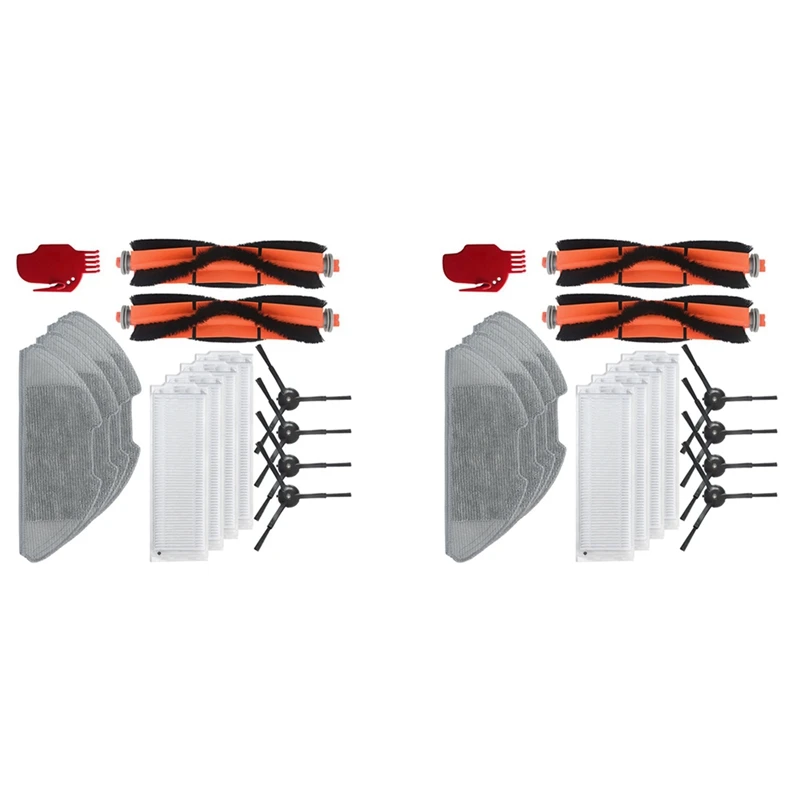 2 Set Main Side Brush Filter And Mop Cloth Replacement For Xiaomi Mi Robot Vacuum Mop 2 Pro MJST1S Vacuum Cleaner
2 Set Main Side Brush Filter And Mop Cloth Replacement For Xiaomi Mi Robot Vacuum Mop 2 Pro MJST1S Vacuum Cleaner