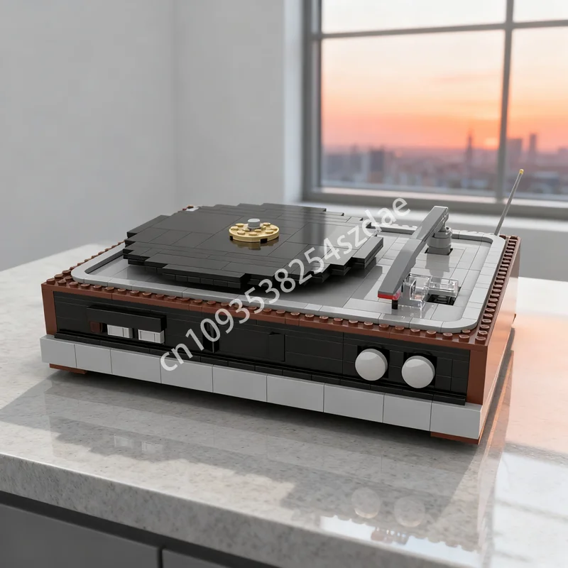 719pcs MOC Record Player Mariosed Model Building Blocks Architecture Assemble Education Toy Kids Christmas Gift Birthday
719pcs MOC Record Player Mariosed Model Building Blocks Architecture Assemble Education Toy Kids Christmas Gift Birthday