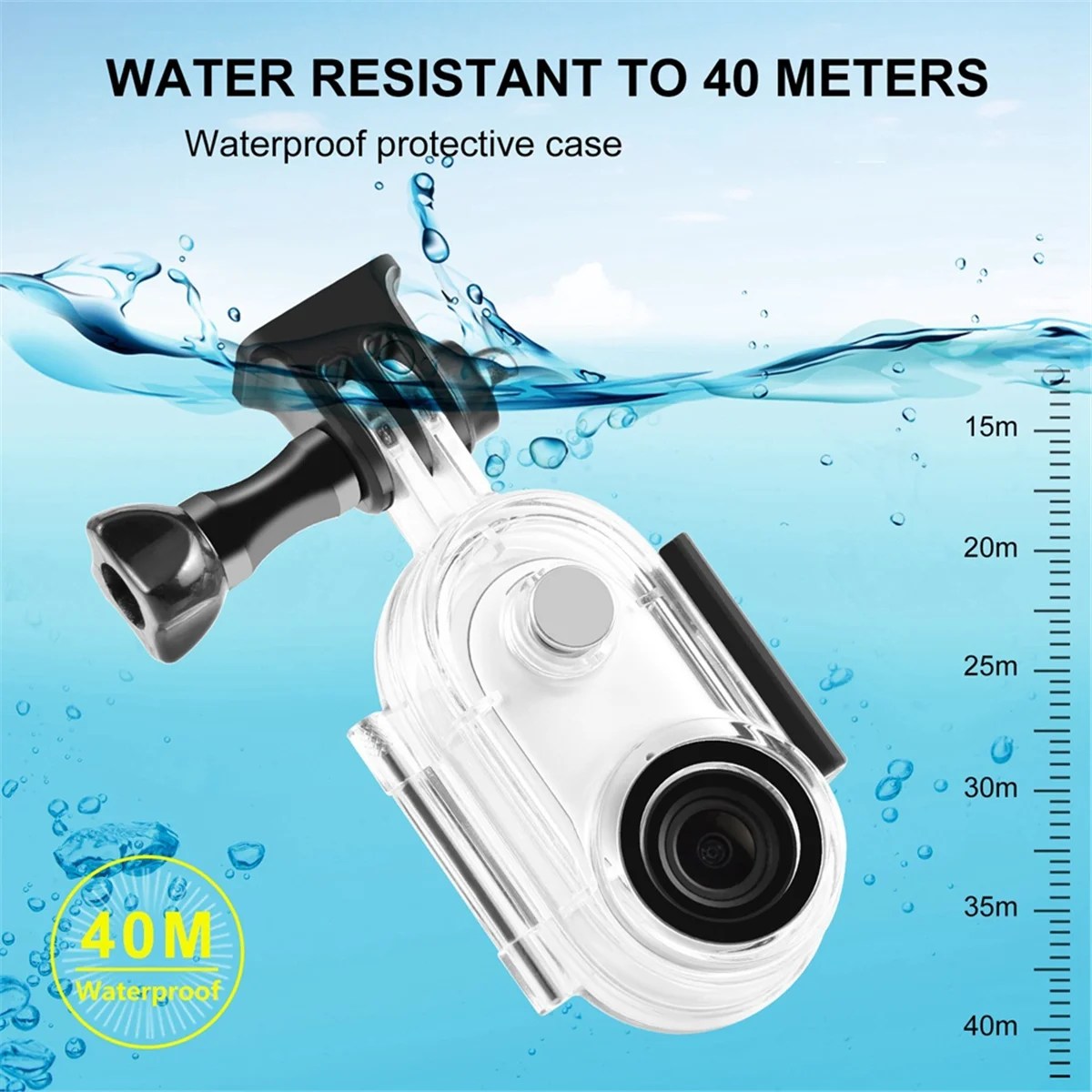 Efficient For Shadowstone Insta360 Go3 Thumb Stabilized Camera 40M Diving Case 
Efficient For Shadowstone Insta360 Go3 Thumb Stabilized Camera 40M Diving Case