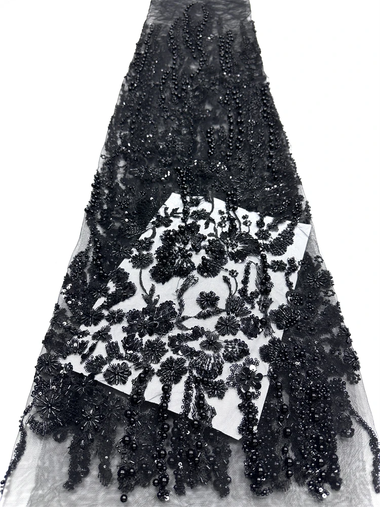 High-Grade Luxury African Beads Lace Fabric French Net Sequins Fabric 2026 High Quality Embroiderey Lace Tulle Nigerian Dress
High-Grade Luxury African Beads Lace Fabric French Net Sequins Fabric 2026 High Quality Embroiderey Lace Tulle Nigerian Dress