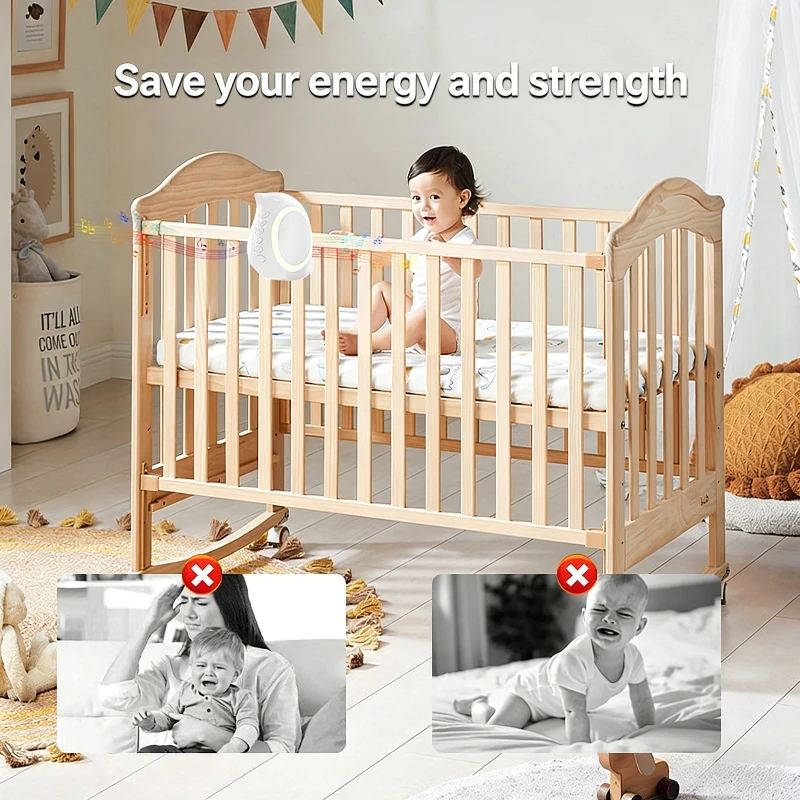 Portable Outdoor Baby Stroller Rocker with Night Light Wireless Bluetooth Speaker Electric Baby Sleep Soothing Device
Portable Outdoor Baby Stroller Rocker with Night Light Wireless Bluetooth Speaker Electric Baby Sleep Soothing Device