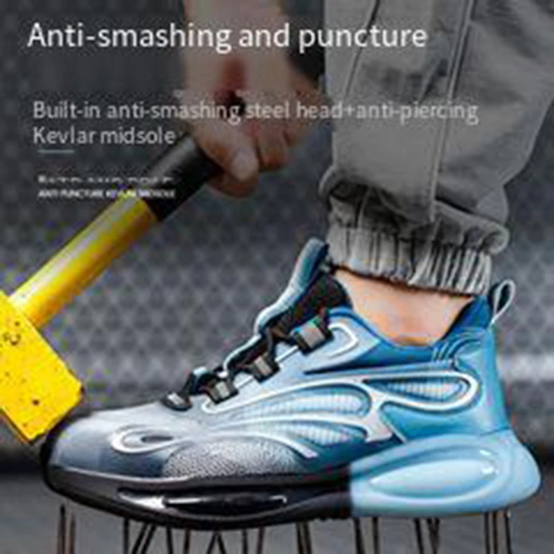 Lightweight Safety Shoes Anti Slip Wear-resistant Steel Toe Caps Work Shoes Anti Smashing Anti Piercing Labor Protection Shoes
Lightweight Safety Shoes Anti Slip Wear-resistant Steel Toe Caps Work Shoes Anti Smashing Anti Piercing Labor Protection Shoes